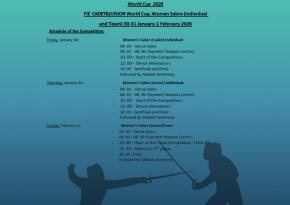 С 30 января по 1 февраля в Грузии, г. Тбилиси, пройдёт Кубок мира среди кадетов и юниоров девушек.