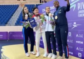 Sablyachi qilichbozimiz Fernanda Errera jahon chempionati bronza medali sovrindori