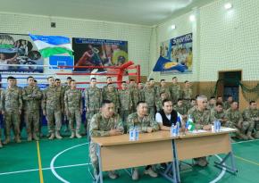 В Джизакском гарнизоне состоялся турнир по фехтованиюВ Джизакском гарнизоне состоялся турнир по фехтованию